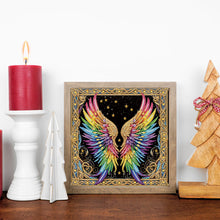 Load image into Gallery viewer, Diamond Painting - Partial Special Shaped - Colorful Wings (30*30CM)
