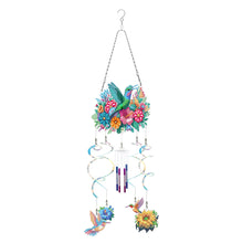 Load image into Gallery viewer, Garden Hummingbird Double Sided Diamond Painting Wind Chime for Window Decor
