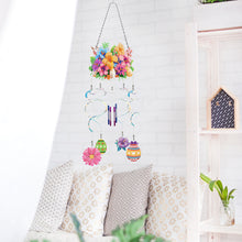 Load image into Gallery viewer, Flower Eggs Double Sided Diamond Painting Wind Chimes for Window Decor
