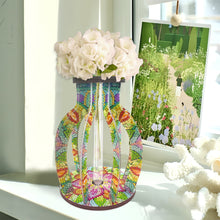 Load image into Gallery viewer, Wood Flower Diamond Painting Flower Vase Diamond Painting Tabletop Ornaments Kit
