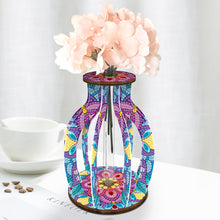 Load image into Gallery viewer, Wood Flower Diamond Painting Flower Vase Diamond Painting Tabletop Ornaments Kit
