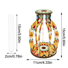 Load image into Gallery viewer, Wood Flower Diamond Painting Flower Vase Diamond Painting Tabletop Ornaments Kit
