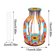 Load image into Gallery viewer, Wood Flower Diamond Painting Flower Vase Diamond Painting Tabletop Ornaments Kit
