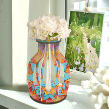 Load image into Gallery viewer, Wood Flower Diamond Painting Flower Vase Diamond Painting Tabletop Ornaments Kit
