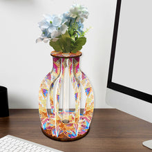 Load image into Gallery viewer, Wood Flower Diamond Painting Flower Vase Diamond Painting Tabletop Ornaments Kit
