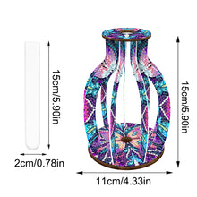 Load image into Gallery viewer, Wood Flower Diamond Painting Flower Vase Diamond Painting Tabletop Ornaments Kit
