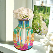 Load image into Gallery viewer, Wood Flower Diamond Painting Flower Vase Diamond Painting Tabletop Ornaments Kit
