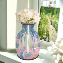 Load image into Gallery viewer, Wood Flower Diamond Painting Flower Vase Diamond Painting Tabletop Ornaments Kit
