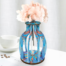 Load image into Gallery viewer, Wood Flower Diamond Painting Flower Vase Diamond Painting Tabletop Ornaments Kit

