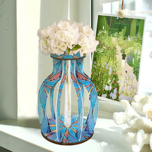 Load image into Gallery viewer, Wood Flower Diamond Painting Flower Vase Diamond Painting Tabletop Ornaments Kit
