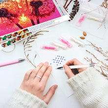 Load image into Gallery viewer, Diamond Painting Pen with Wax Refillable Wax Pen for Diamond Art Nail DIY Craft
