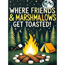 Load image into Gallery viewer, Diamond Painting - Full Round - Outdoor Camping Bonfire (30*40CM)
