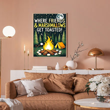 Load image into Gallery viewer, Diamond Painting - Full Round - Outdoor Camping Bonfire (30*40CM)
