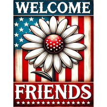 Load image into Gallery viewer, Diamond Painting - Full Round - Union Jack Daisy (30*40CM)
