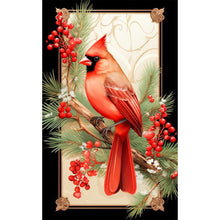 Load image into Gallery viewer, AB Diamond Painting - Full Round - North American Cardinal On The Branch (40*65CM)
