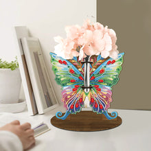 Load image into Gallery viewer, Wood Elephant Diamond Painting Vase Desktop Diamond Art Kits Bedroom Table Decor
