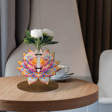 Load image into Gallery viewer, Wood Elephant Diamond Painting Vase Desktop Diamond Art Kits Bedroom Table Decor
