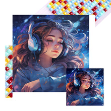 Load image into Gallery viewer, Diamond Painting - Full Square - Music Trend Girl (40*40CM)
