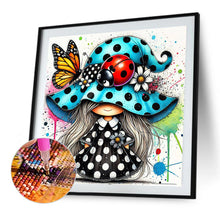 Load image into Gallery viewer, Diamond Painting - Full Square - Colorful Ladybug Girl (30*30CM)
