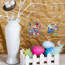 Load image into Gallery viewer, 6Pcs Double Sided Special Shape Animals Diamond Art Keyring for Beginners Adults
