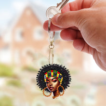 Load image into Gallery viewer, 6Pcs Double Sided Special Shape Animals Diamond Art Keyring for Beginners Adults
