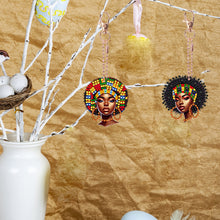 Load image into Gallery viewer, 6Pcs Double Sided Special Shape Animals Diamond Art Keyring for Beginners Adults
