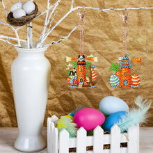 Load image into Gallery viewer, 6Pcs Double Sided Special Shape Animals Diamond Art Keyring for Beginners Adults
