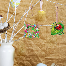 Load image into Gallery viewer, 6Pcs Double Sided Special Shape Animals Diamond Art Keyring for Beginners Adults
