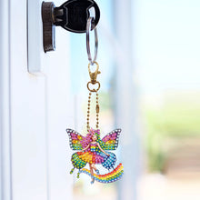 Load image into Gallery viewer, 6Pcs Double Sided Special Shape Animals Diamond Art Keyring for Beginners Adults
