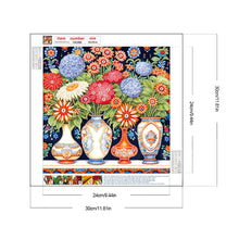 Load image into Gallery viewer, Diamond Painting - Partial Special Shaped - Colorful Vase (30*30CM)
