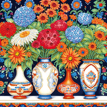Load image into Gallery viewer, Diamond Painting - Partial Special Shaped - Colorful Vase (30*30CM)
