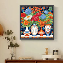 Load image into Gallery viewer, Diamond Painting - Partial Special Shaped - Colorful Vase (30*30CM)
