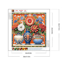 Load image into Gallery viewer, Diamond Painting - Partial Special Shaped - Colorful Vase (30*30CM)

