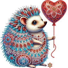 Load image into Gallery viewer, Diamond Painting - Partial Special Shaped - Hedgehog With Mandala Pattern (30*30CM)
