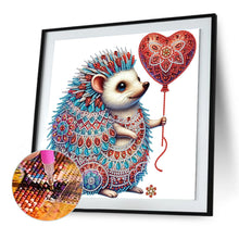 Load image into Gallery viewer, Diamond Painting - Partial Special Shaped - Hedgehog With Mandala Pattern (30*30CM)
