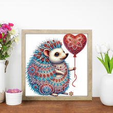 Load image into Gallery viewer, Diamond Painting - Partial Special Shaped - Hedgehog With Mandala Pattern (30*30CM)
