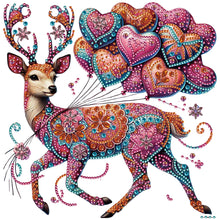 Load image into Gallery viewer, Diamond Painting - Partial Special Shaped - Deer With Mandala Pattern (30*30CM)
