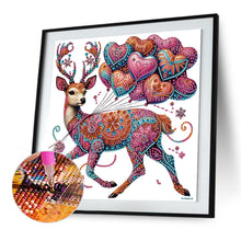 Load image into Gallery viewer, Diamond Painting - Partial Special Shaped - Deer With Mandala Pattern (30*30CM)
