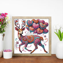 Load image into Gallery viewer, Diamond Painting - Partial Special Shaped - Deer With Mandala Pattern (30*30CM)
