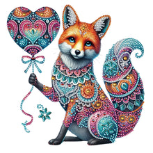 Load image into Gallery viewer, Diamond Painting - Partial Special Shaped - Fox With Mandala Pattern (30*30CM)
