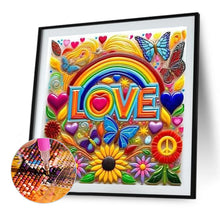 Load image into Gallery viewer, Diamond Painting - Full Round - Colorful Love (40*40CM)
