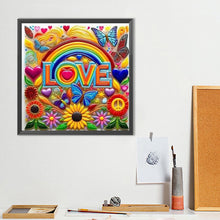 Load image into Gallery viewer, Diamond Painting - Full Round - Colorful Love (40*40CM)
