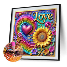 Load image into Gallery viewer, Diamond Painting - Full Round - Colorful Love (40*40CM)
