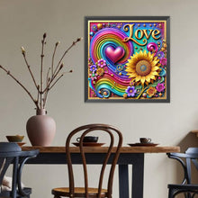 Load image into Gallery viewer, Diamond Painting - Full Round - Colorful Love (40*40CM)
