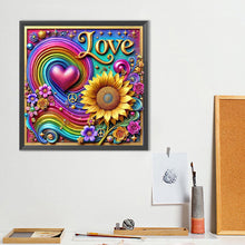 Load image into Gallery viewer, Diamond Painting - Full Round - Colorful Love (40*40CM)
