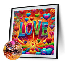 Load image into Gallery viewer, Diamond Painting - Full Round - Colorful Love (40*40CM)
