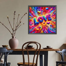 Load image into Gallery viewer, Diamond Painting - Full Round - Colorful Love (40*40CM)
