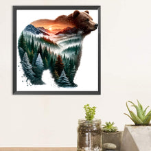 Load image into Gallery viewer, Diamond Painting - Full Round - Forest Bear (30*30CM)
