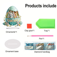 Load image into Gallery viewer, Special Shape Flower Snake Diamond Painting Desktop Decors for Home Office Decor
