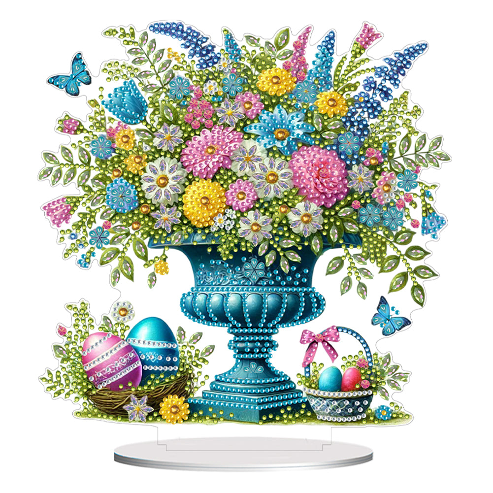 Special Shape Flower Snake Diamond Painting Desktop Decors for Home Office Decor